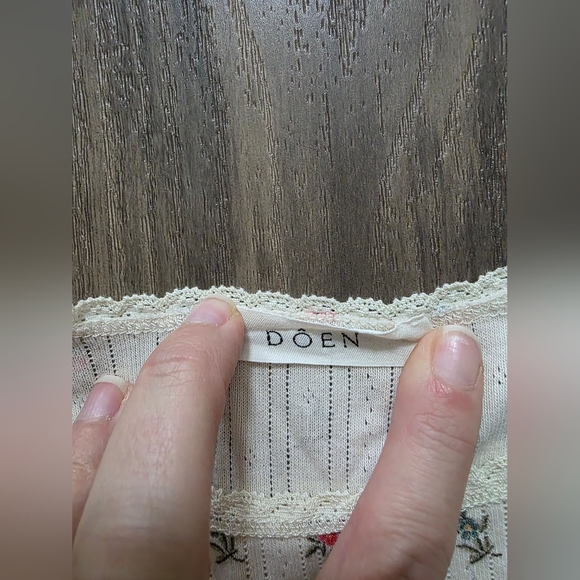 SOLD DO NOT BUY NWOT Doen Seine tank in sundrenched floral - Picture 5 of 9